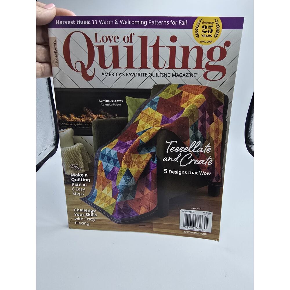 Love Of Quilting Magazine Fall 2024 Tessellate & Create